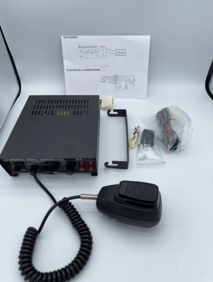 150W Remote Controller Firefighter Ambulance Police Siren Amplifier