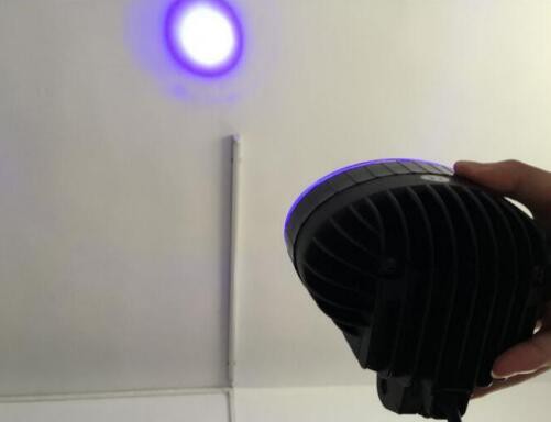 Blue spot warning light Blue spot warning light