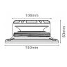 12v 24v Tractor Mine LED Beacon Light