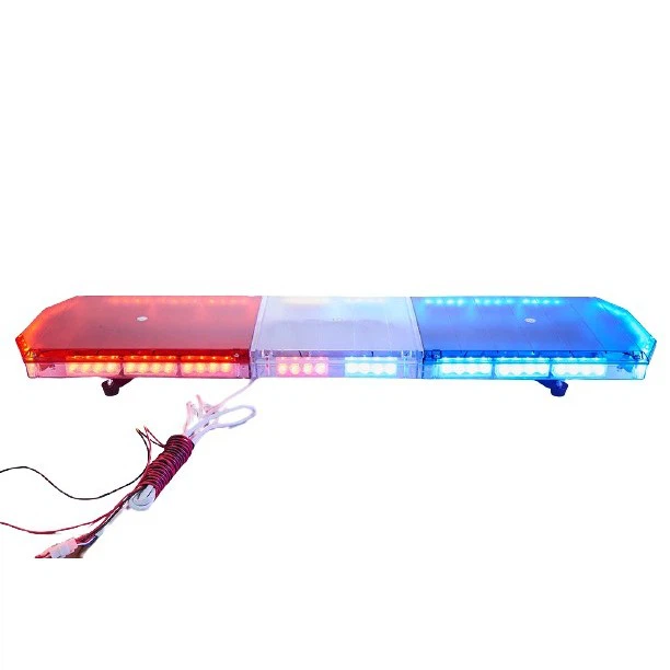 Red driving light bar