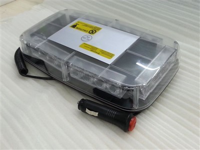 Burst Flashing LED Mini Warning Bar