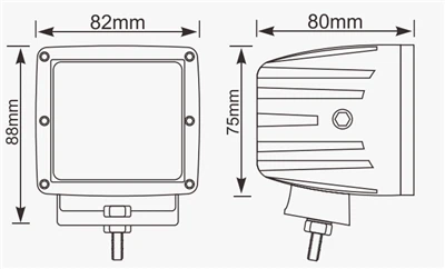 10W LED Linear Forklift Warning Light suppliers