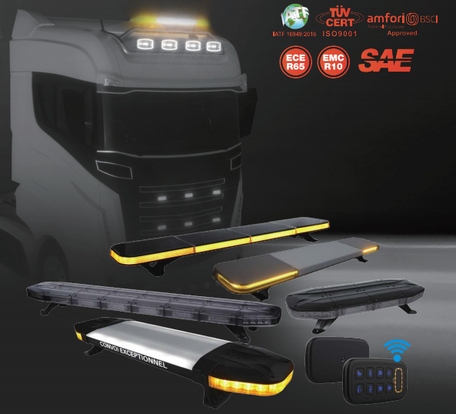 Warning lightbar sereies from XYAL Warning lightbar sereies from XYAL