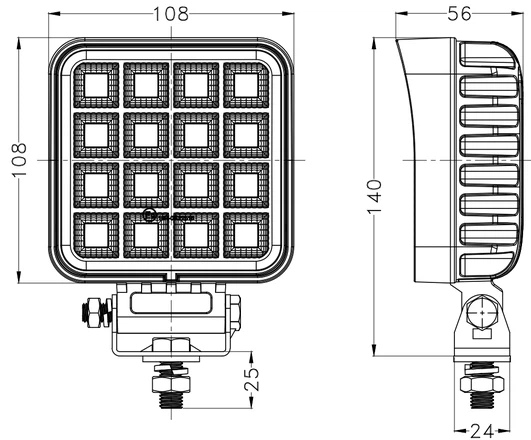 Heavy Duty LED Work Light Heavy Duty LED Work Light