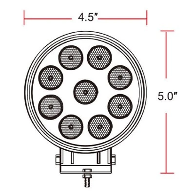 12-40V 5500LM Mining LED Work Light price