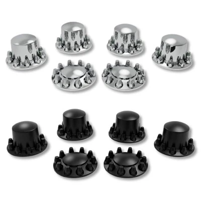 Aluminum 10-Lug Truck Axle Cover Kit suppliers