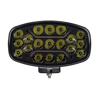 Truck Roof Light Bar With 9 Inch LED Driving Lights, Amber Beacon Lights & Strobe Lights For Heavy Duty Truck Trailer suppliers