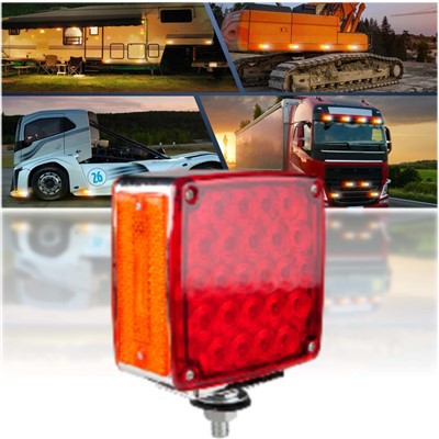 Hign Power DC24V Double Face IP65 Side Marker Trailers Lights For Cars Trucks Industrial suppliers