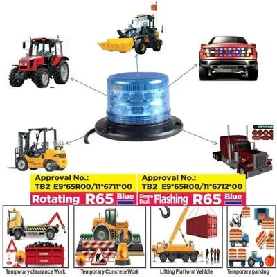R65 Class2 Blue Beacon Light high quality