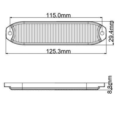 Ultra Slim LED Strobe Light best